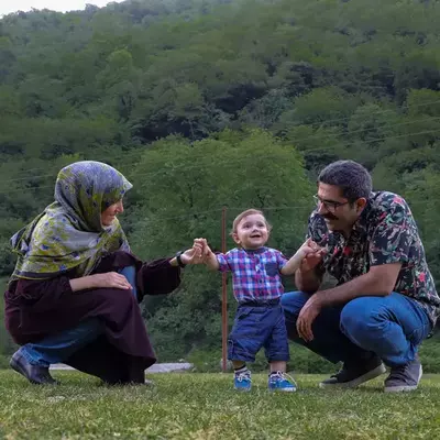 نمونه کار عکاسی خانوادگی توسط بستان‌جوادی 