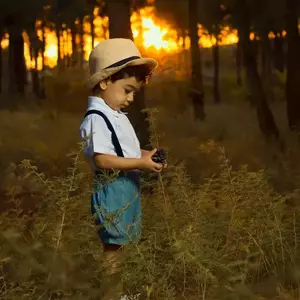 نمونه کار عکاسی کودک توسط کرمانی 